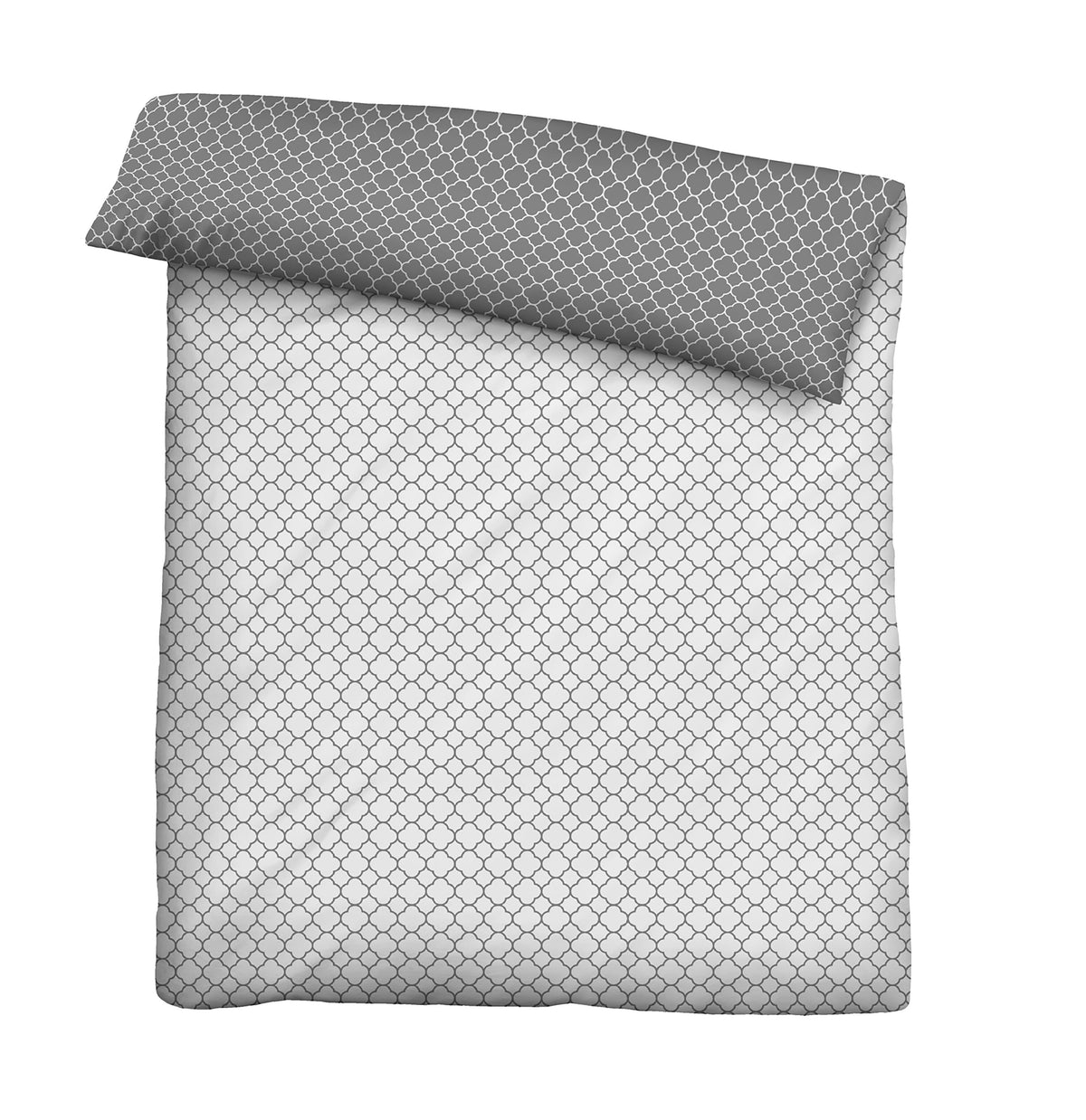 biberna Mako-Satin Bettwäsche Sturmgrau – Produktdetail