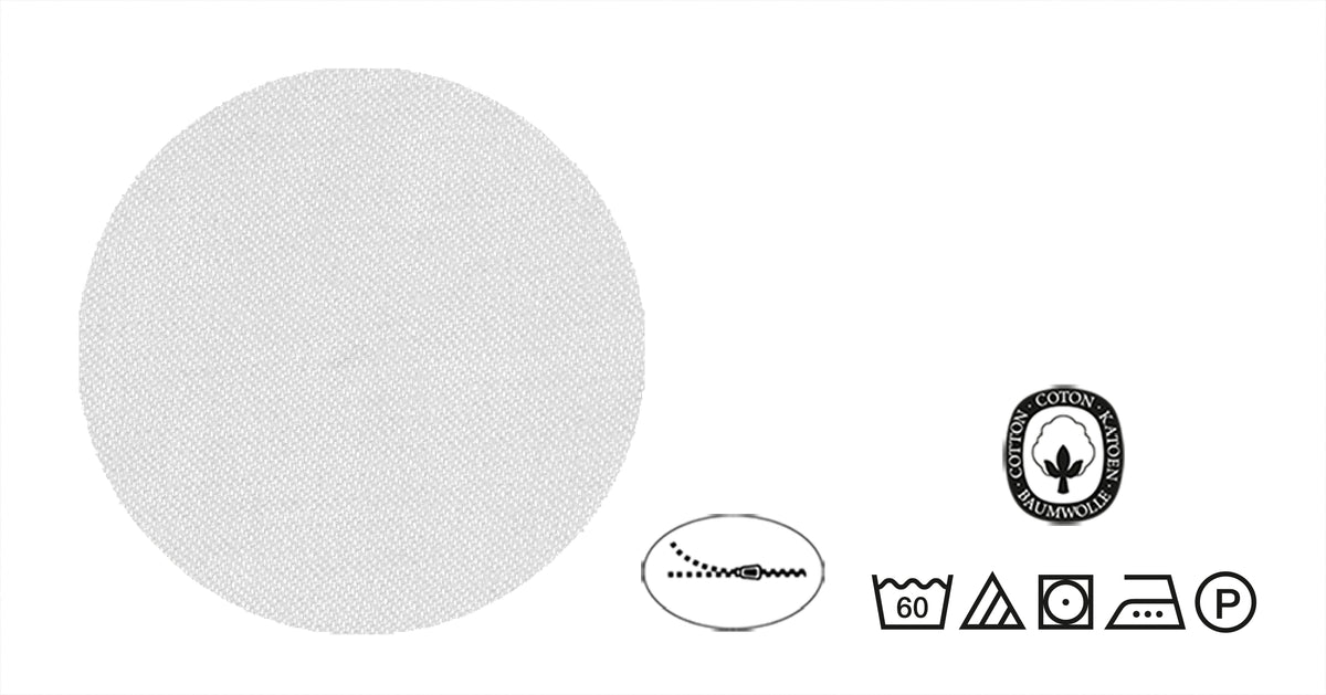 biberna Mako-Satin Bettwäsche Sturmgrau – Produktdetail