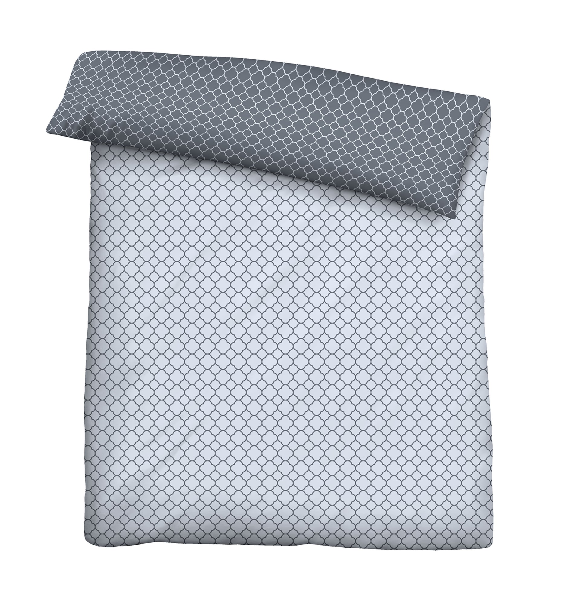 biberna Mako-Satin Bettwäsche Blau – Produktdetail