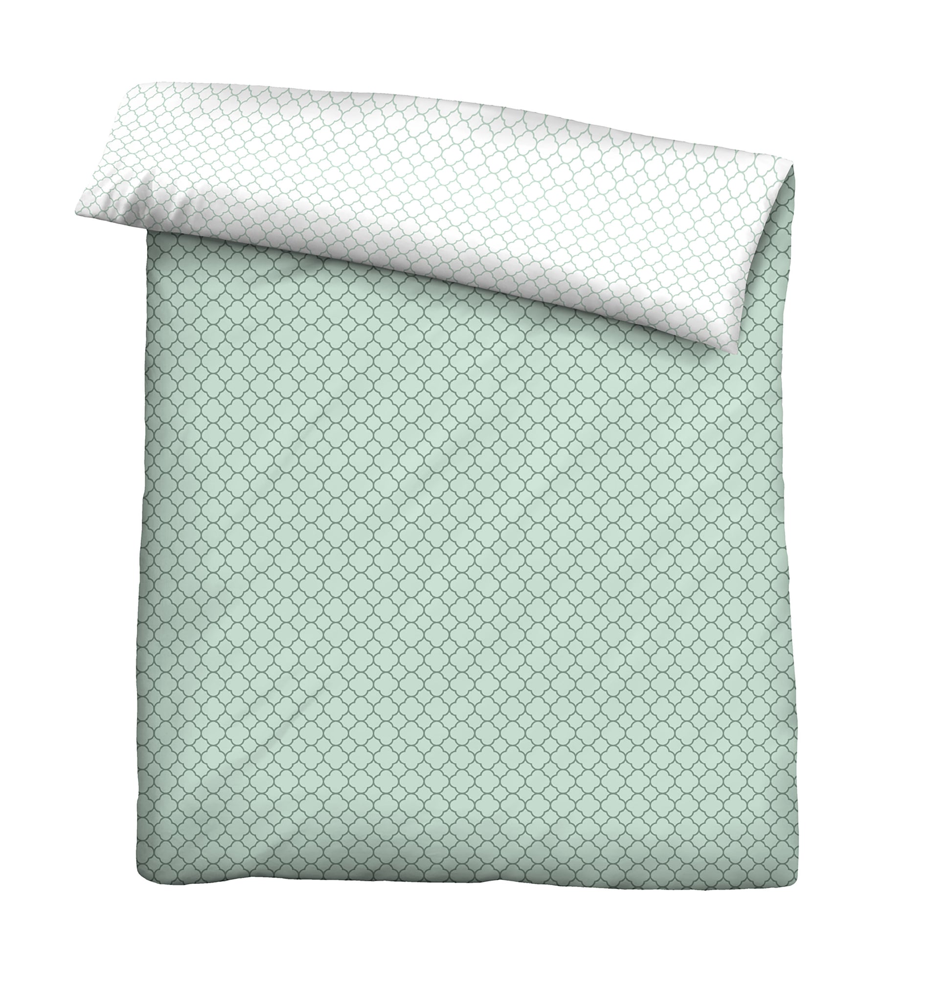 biberna Mako-Satin Bettwäsche Mint – Produktdetail