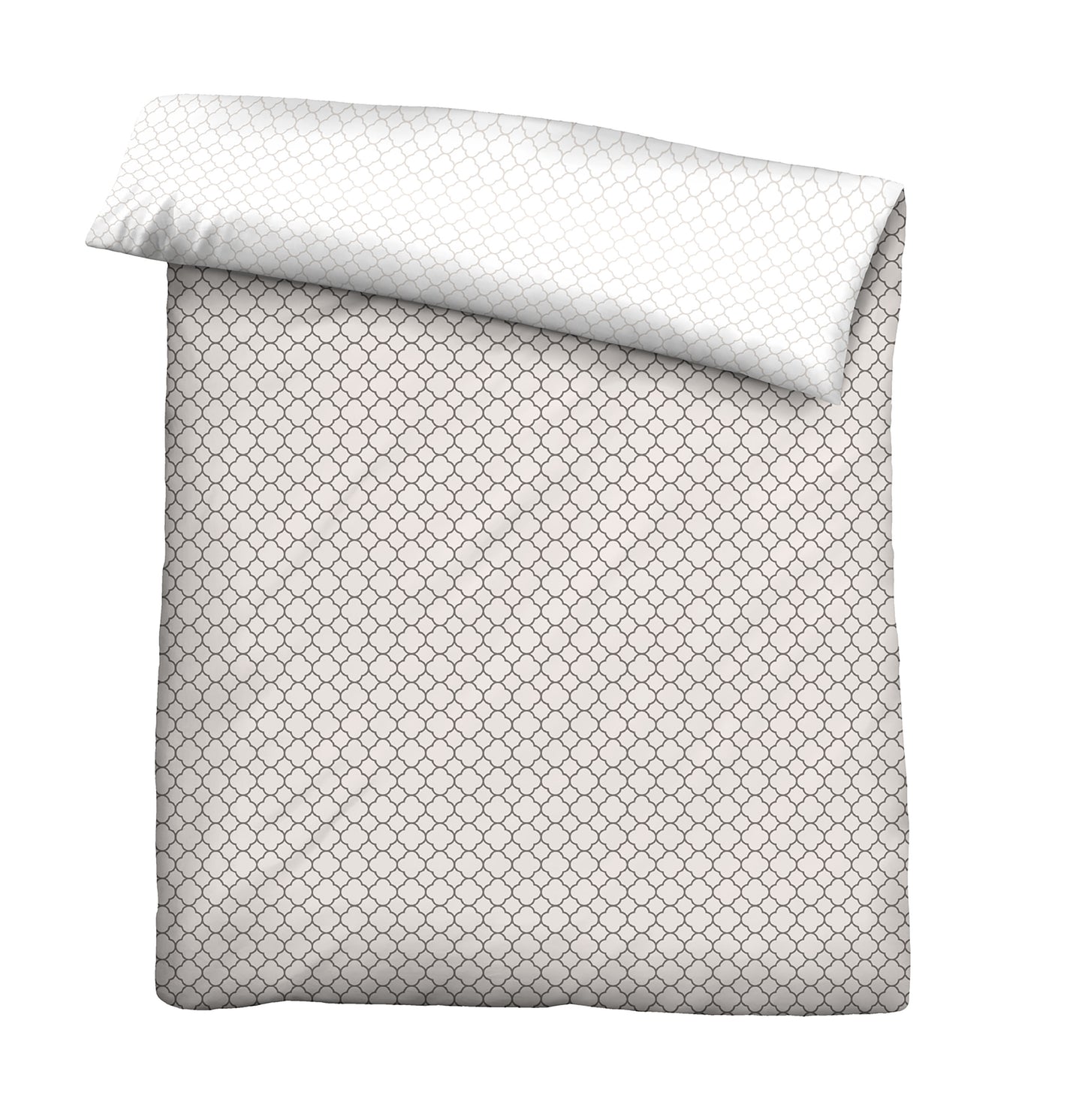 biberna Mako-Satin Bettwäsche Taupe – Produktdetail