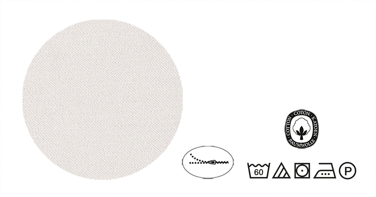 biberna Mako-Satin Bettwäsche Taupe – Produktdetail