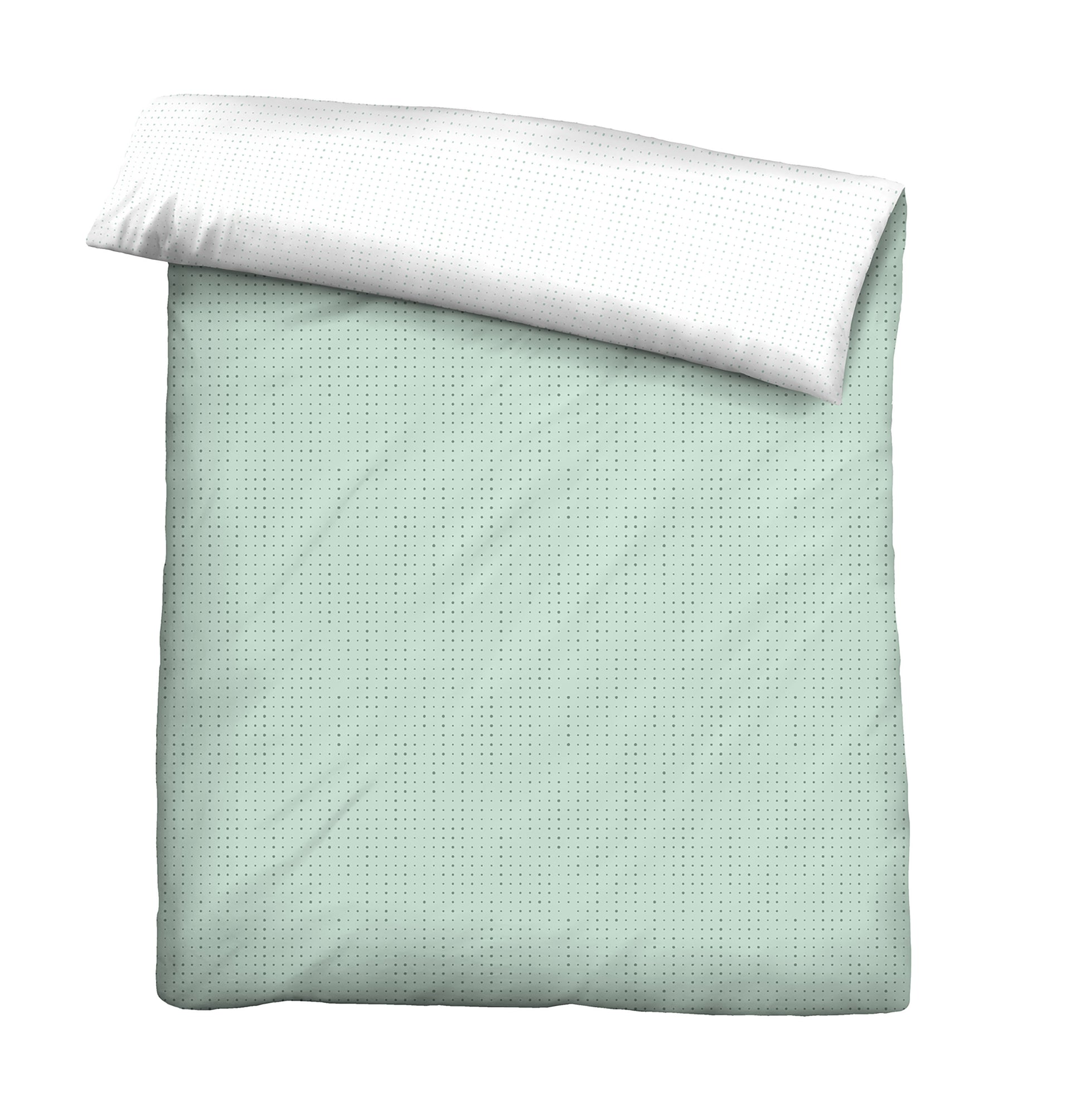 biberna Mako-Satin Bettwäsche Mint – Produktdetail