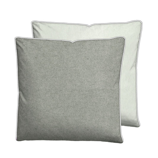 biberna Melange-Flanell Kissenbezug – Biber