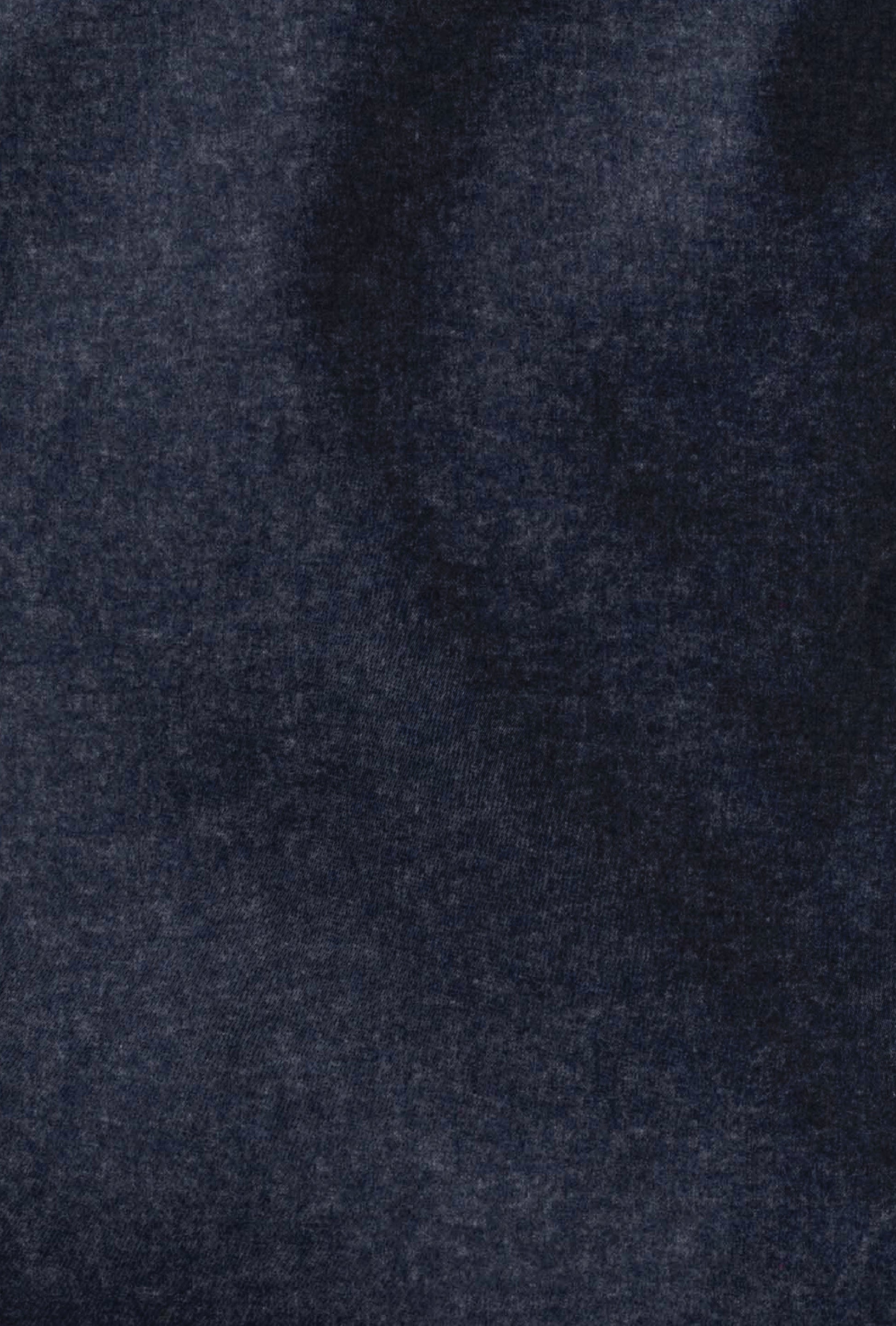 biberna Melange-Flanell Bettwäsche Blau – Produktdetail