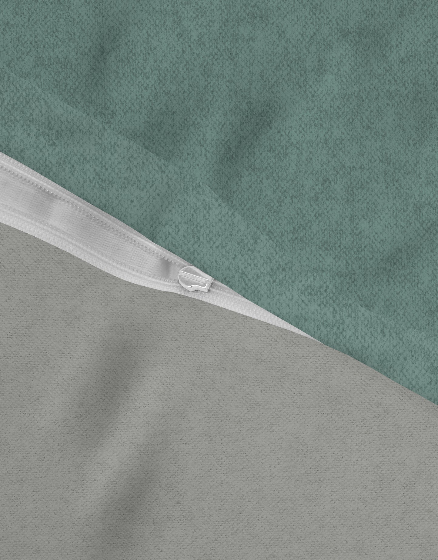 biberna Melange-Flanell Kissenbezug Fichte – Produktdetail