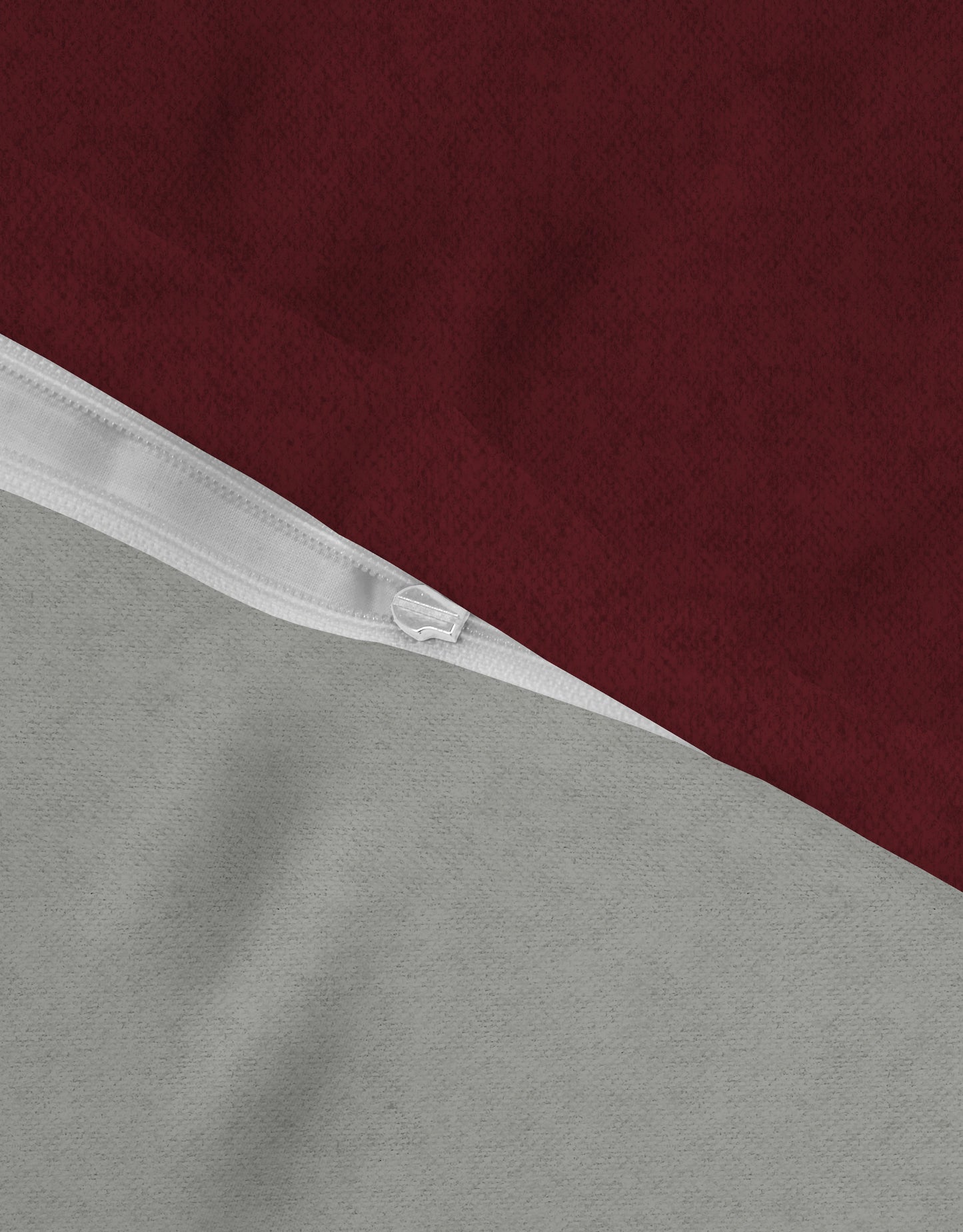 biberna Melange-Flanell Bettwäsche Burgund – Produktdetail