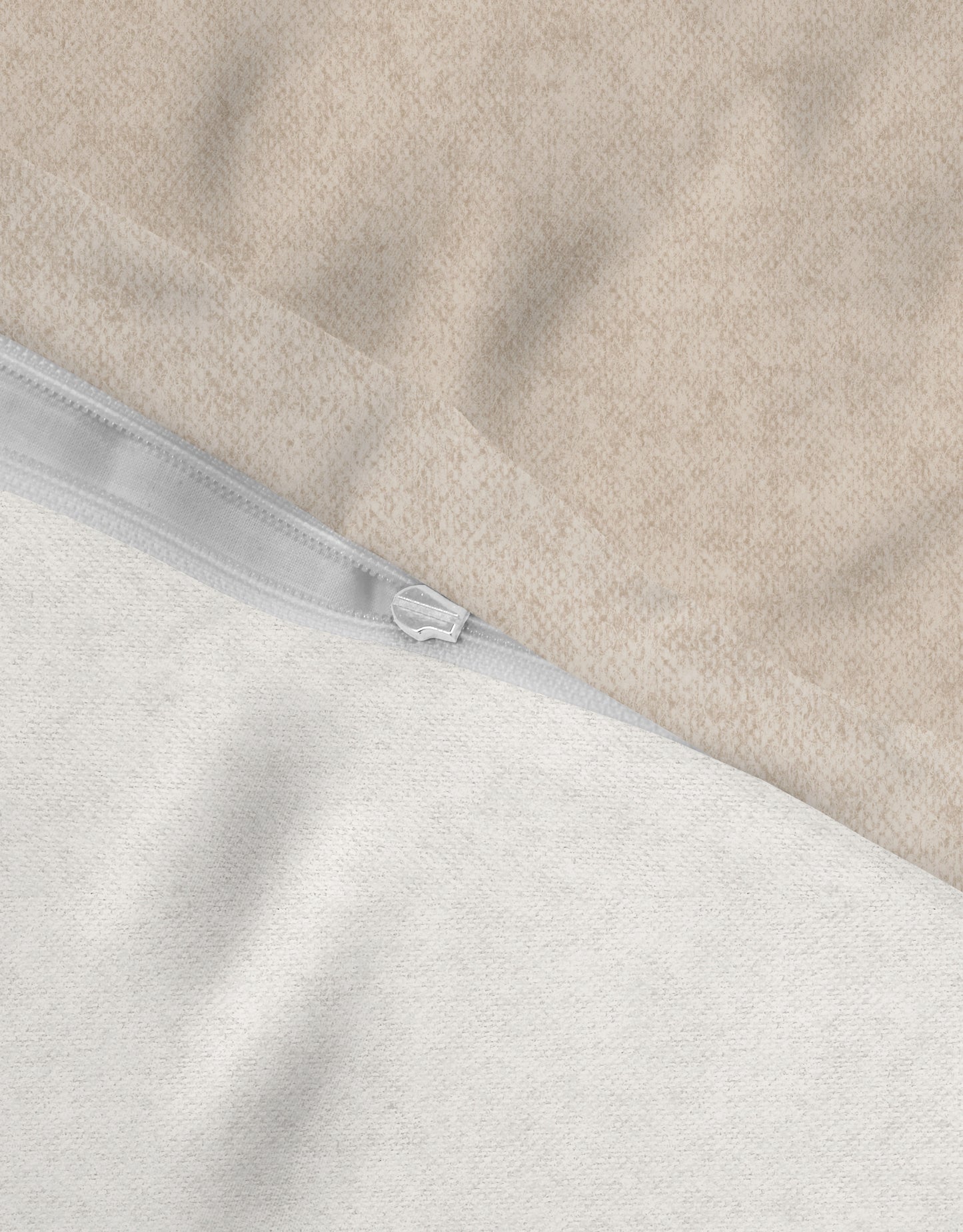 biberna Melange-Flanell Bettwäsche Kitt – Produktdetail