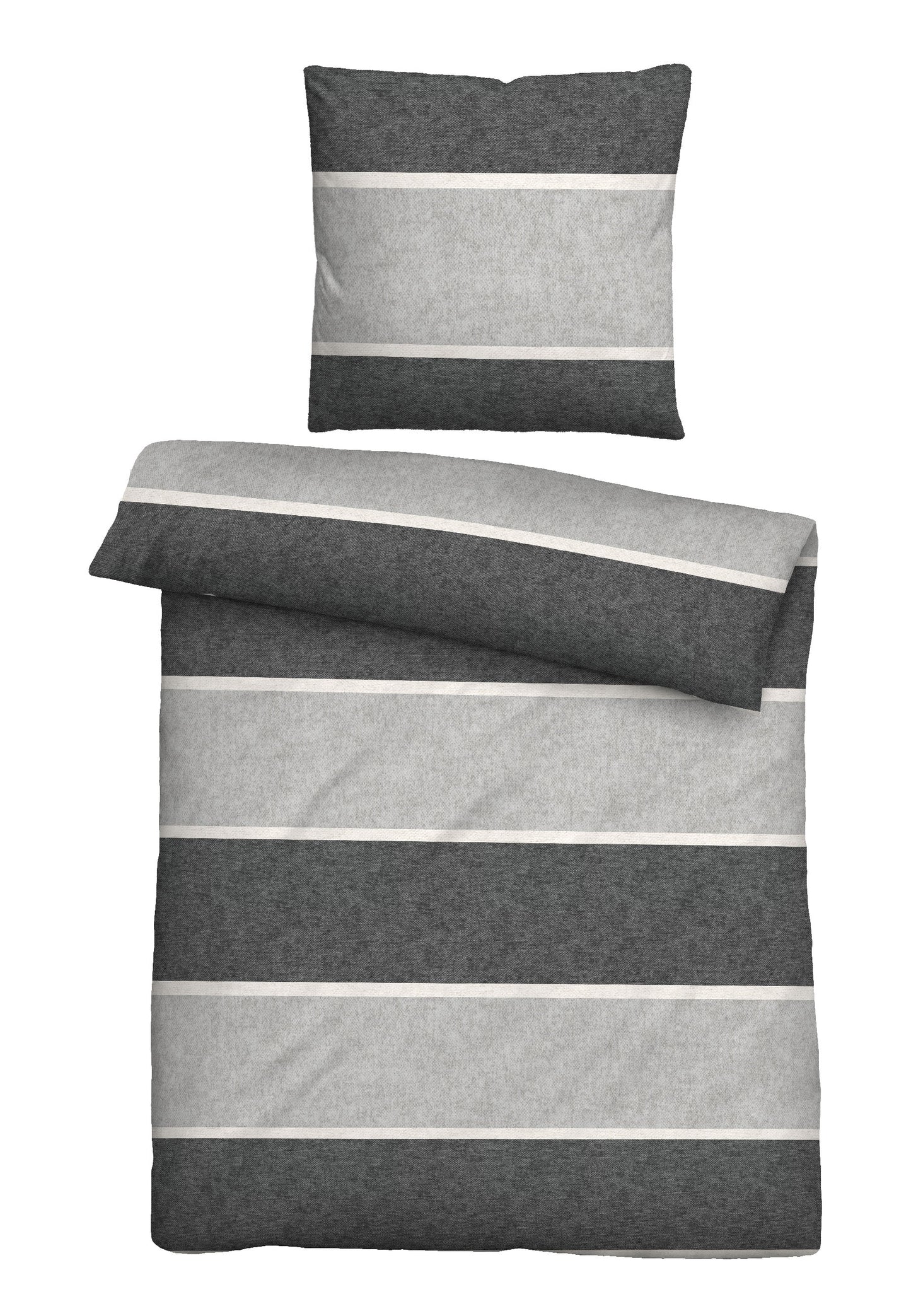 biberna Melange-Flanell Bettwäsche – Produktdetail