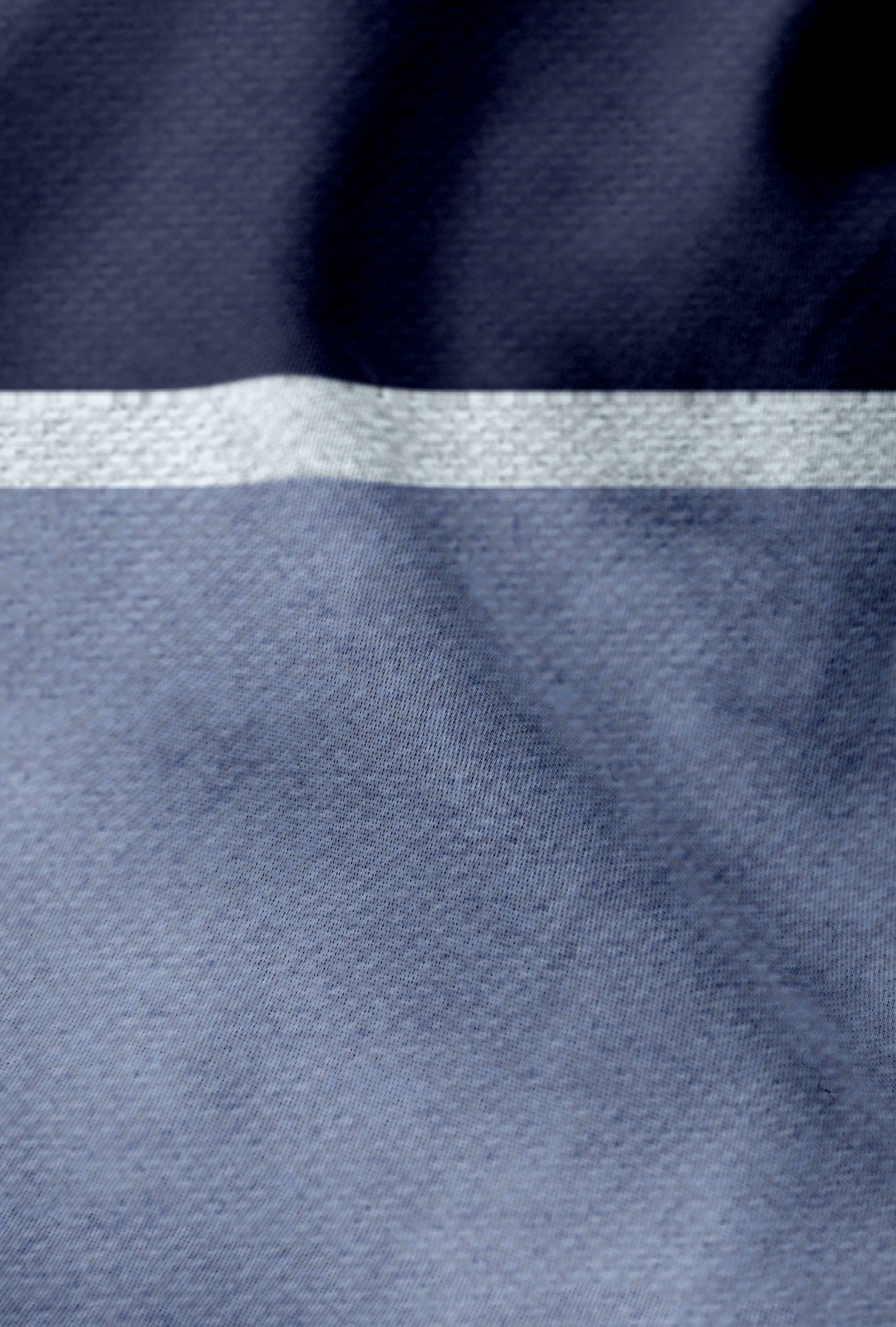 biberna Melange-Flanell Bettwäsche Marine – Produktdetail