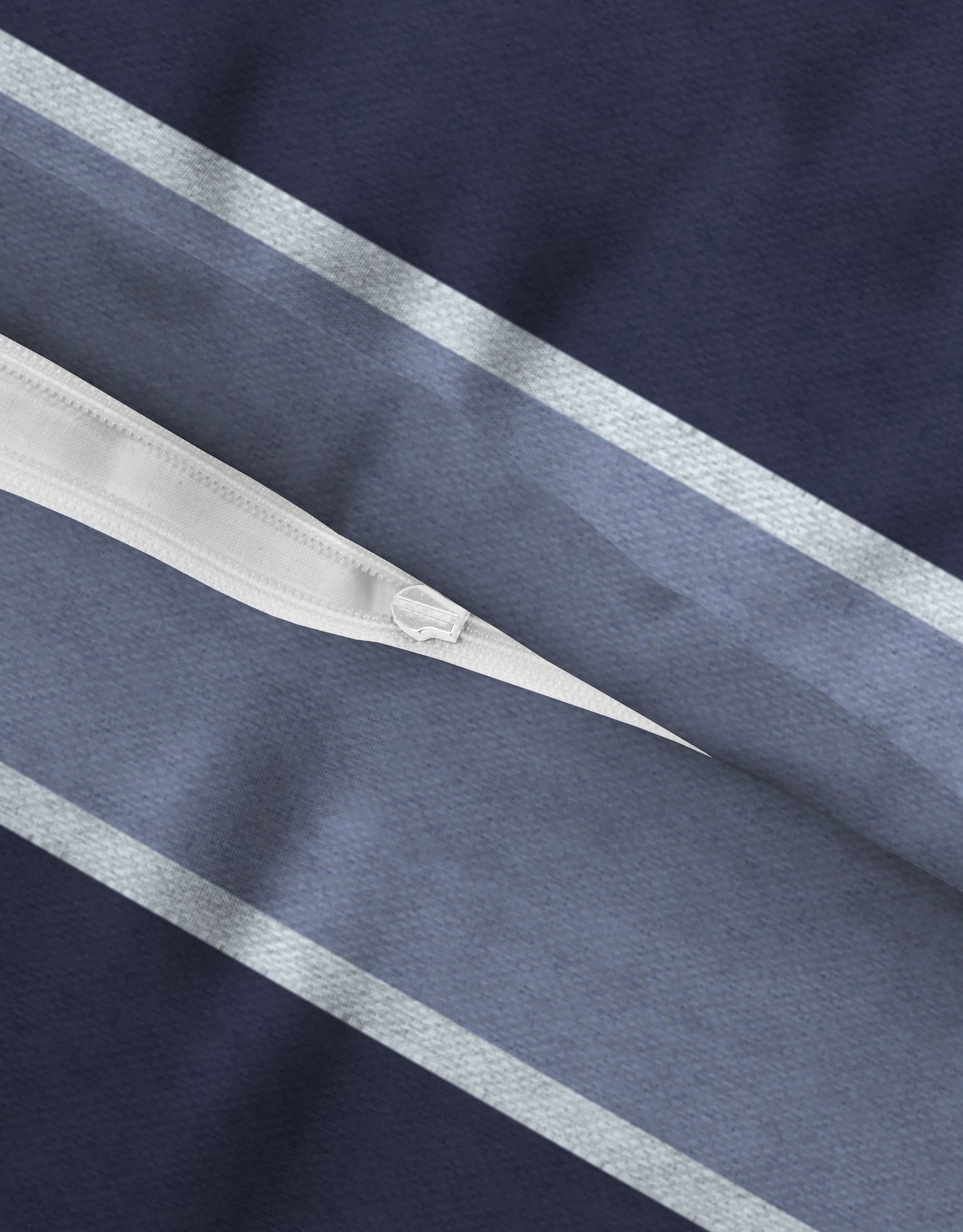 biberna Melange-Flanell Bettwäsche Marine – Produktdetail