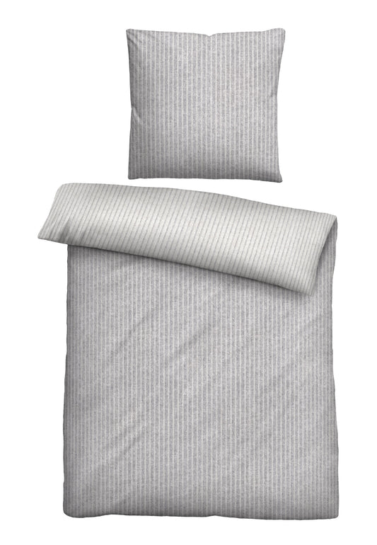 biberna Melange-Flanell Bettwäsche – Melange-Flanell