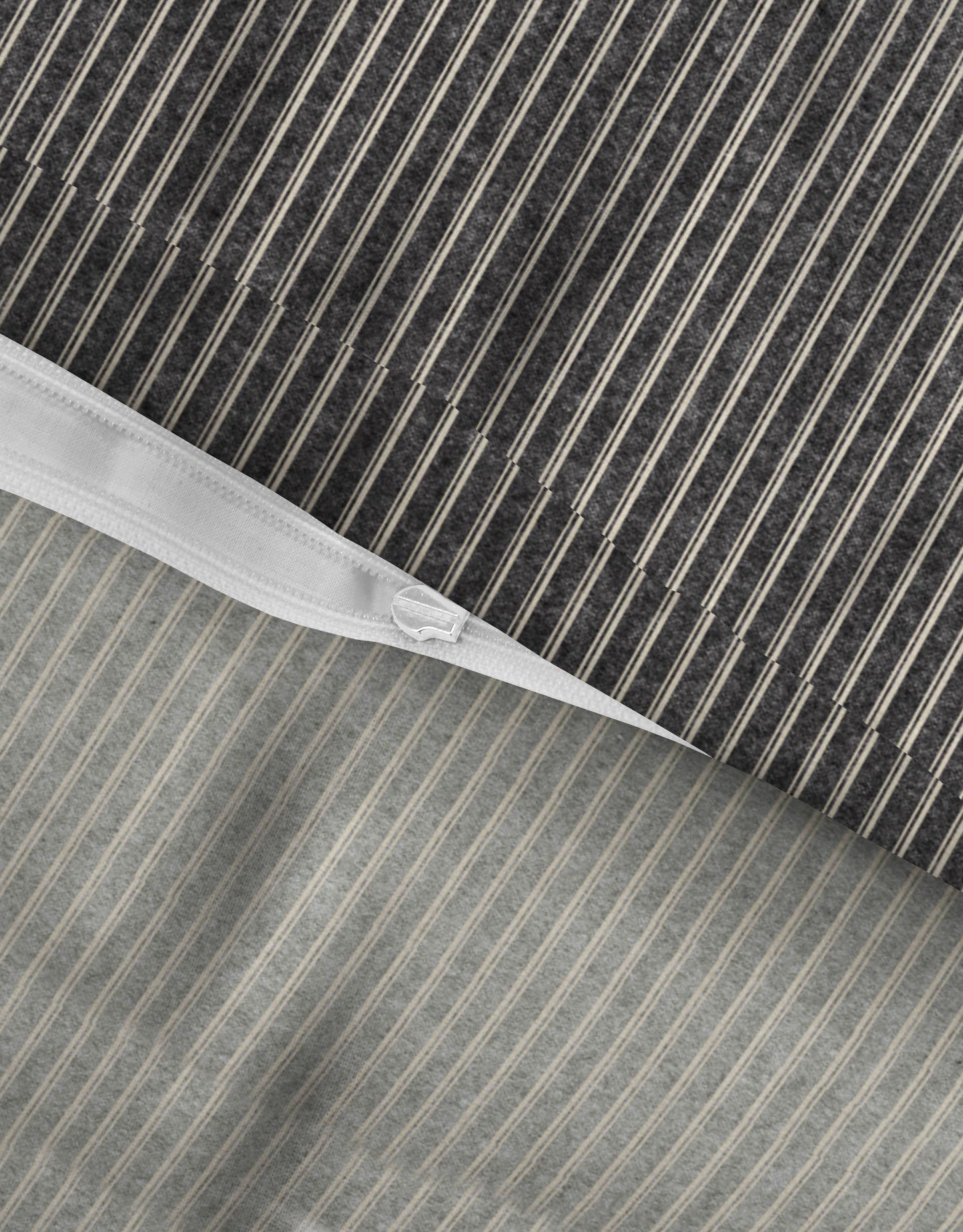 biberna Melange-Flanell Bettwäsche Titanium – Produktdetail