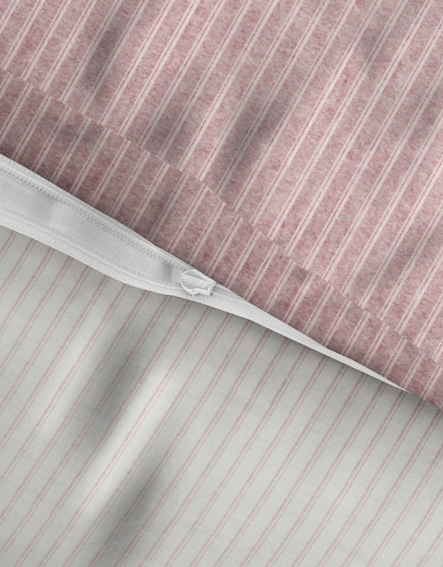 biberna Melange-Flanell Bettwäsche Rose – Produktdetail