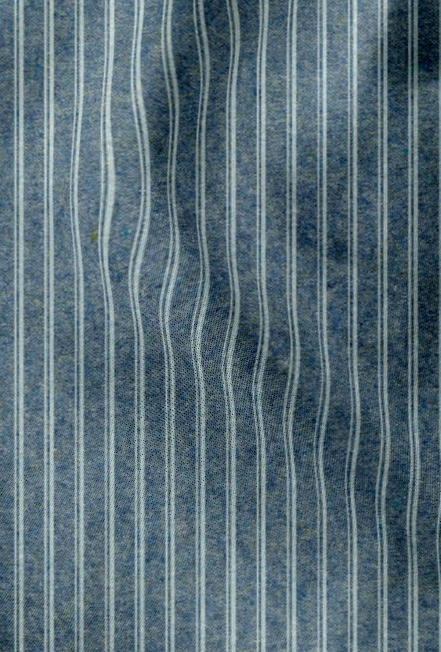 biberna Melange-Flanell Bettwäsche Blau – Produktdetail