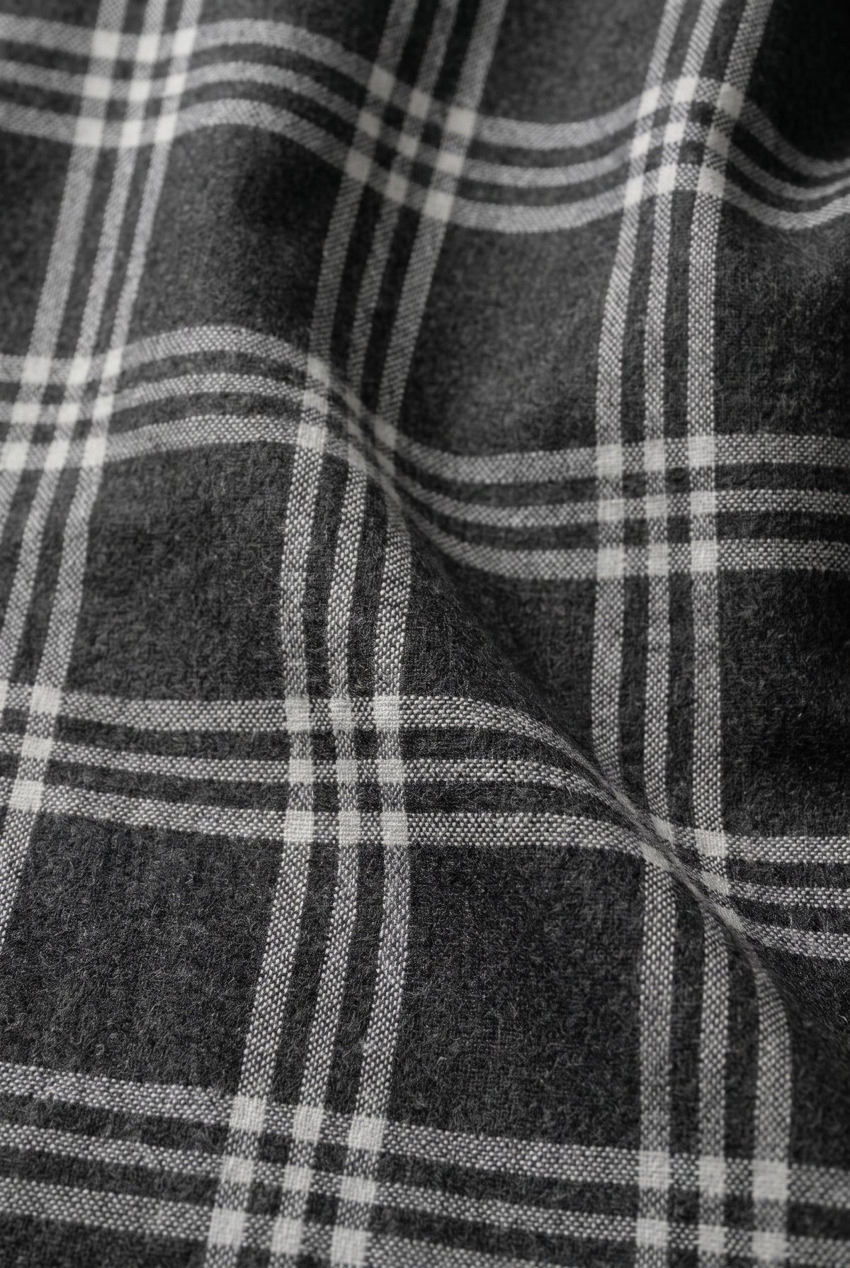 biberna Melange-Flanell Bettwäsche - Stoffdetail