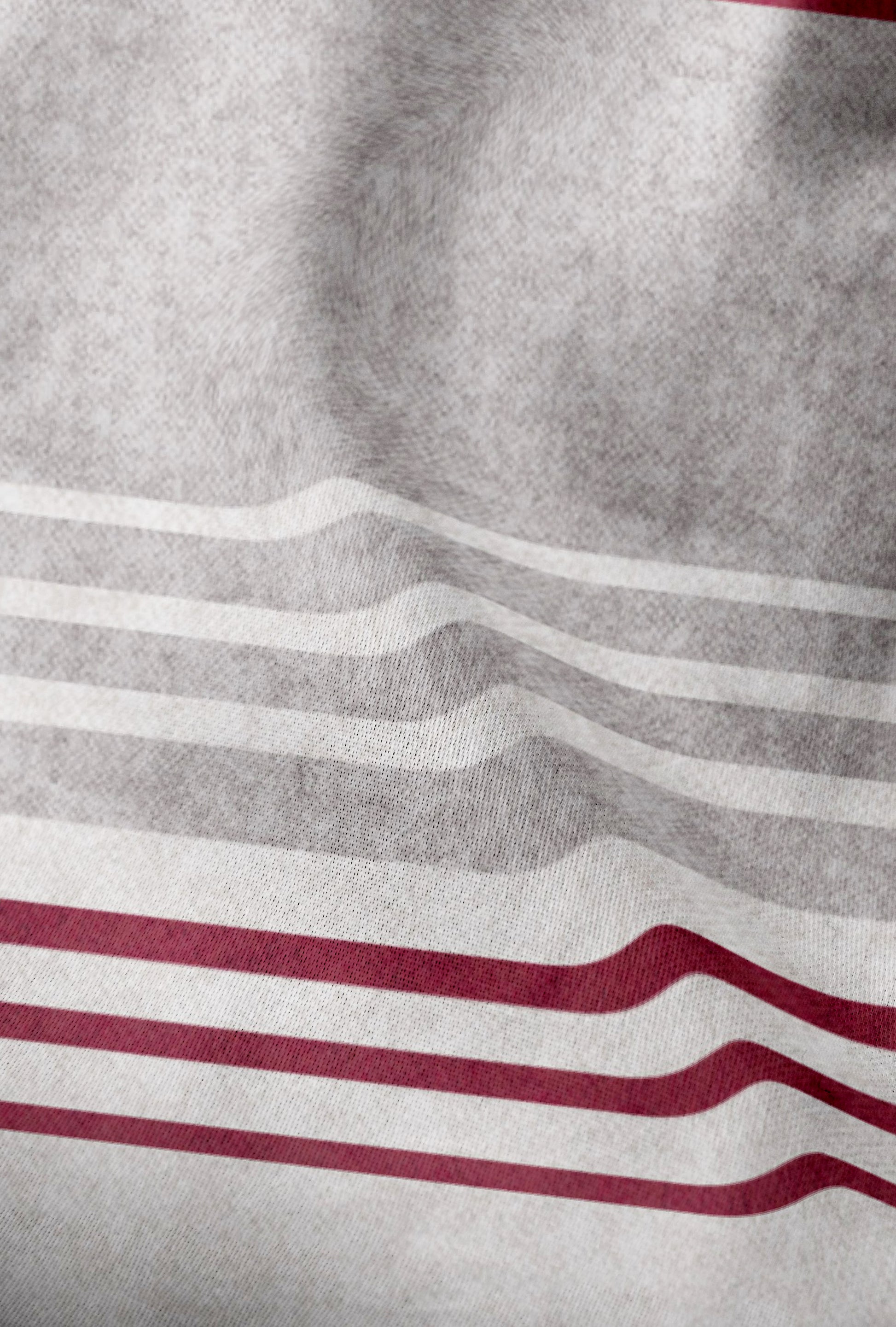 biberna Melange-Flanell Bettwäsche Burgund – Produktdetail