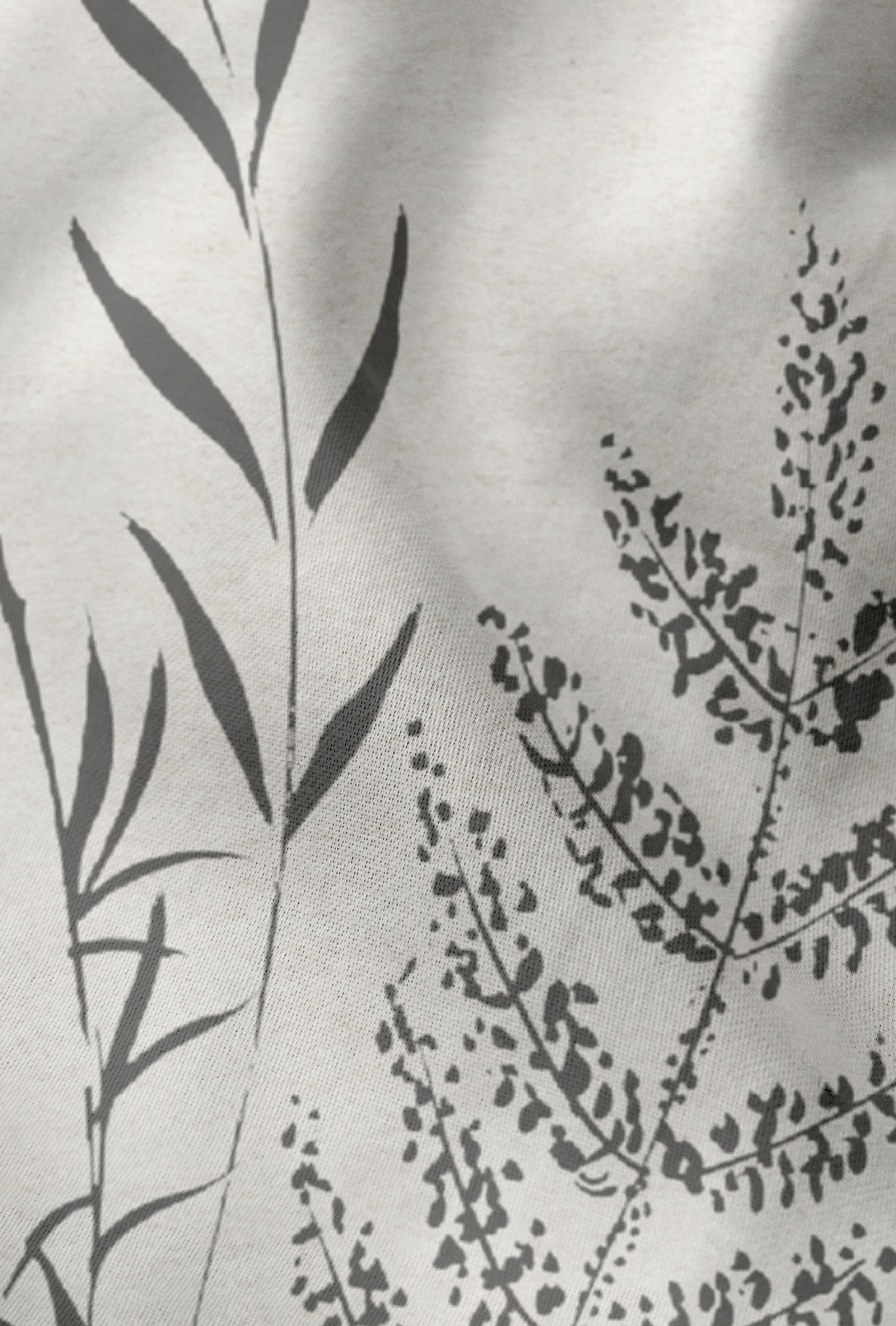 biberna Melange-Flanell Bettwäsche Grau – Produktdetail