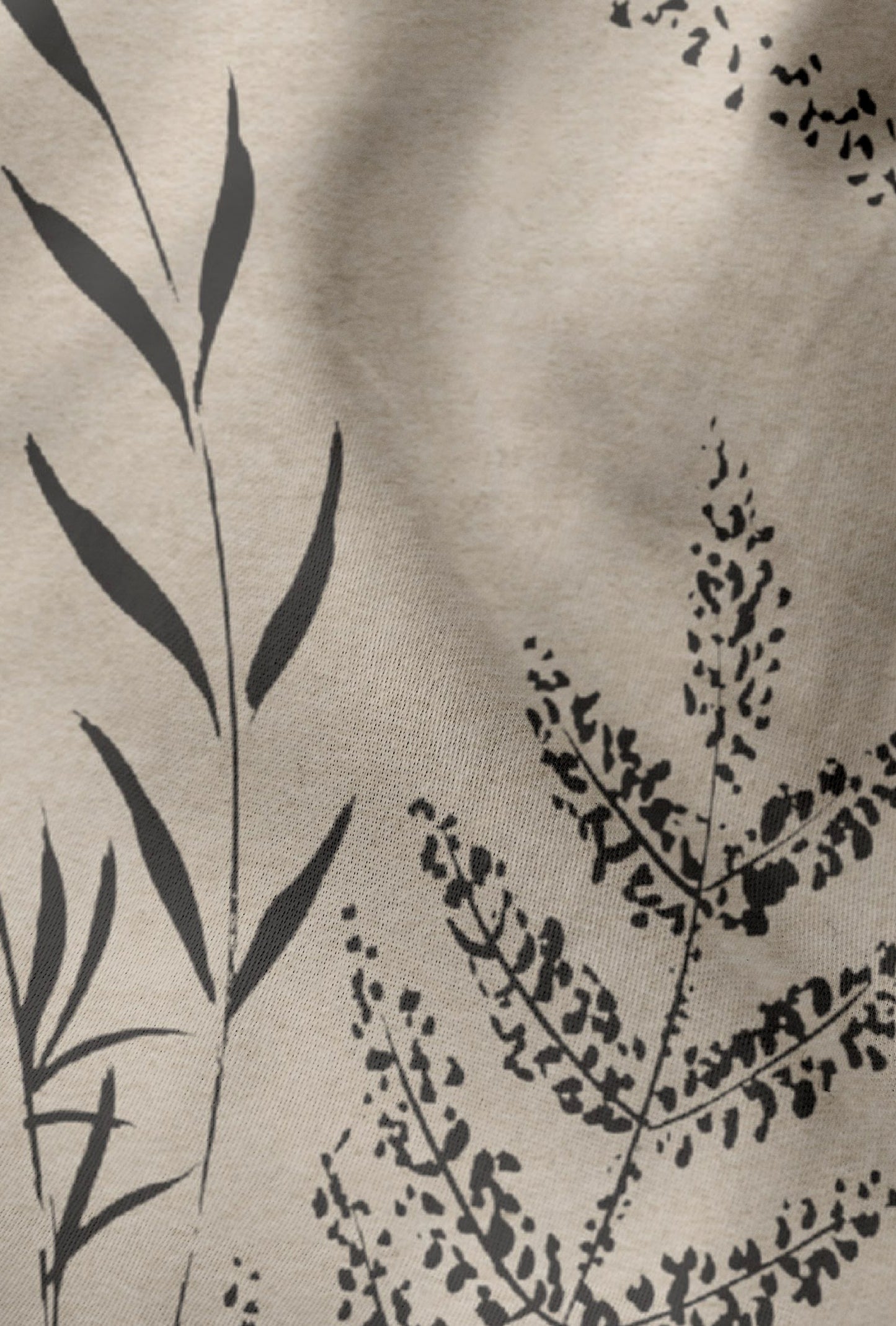 biberna Melange-Flanell Bettwäsche Kitt – Produktdetail