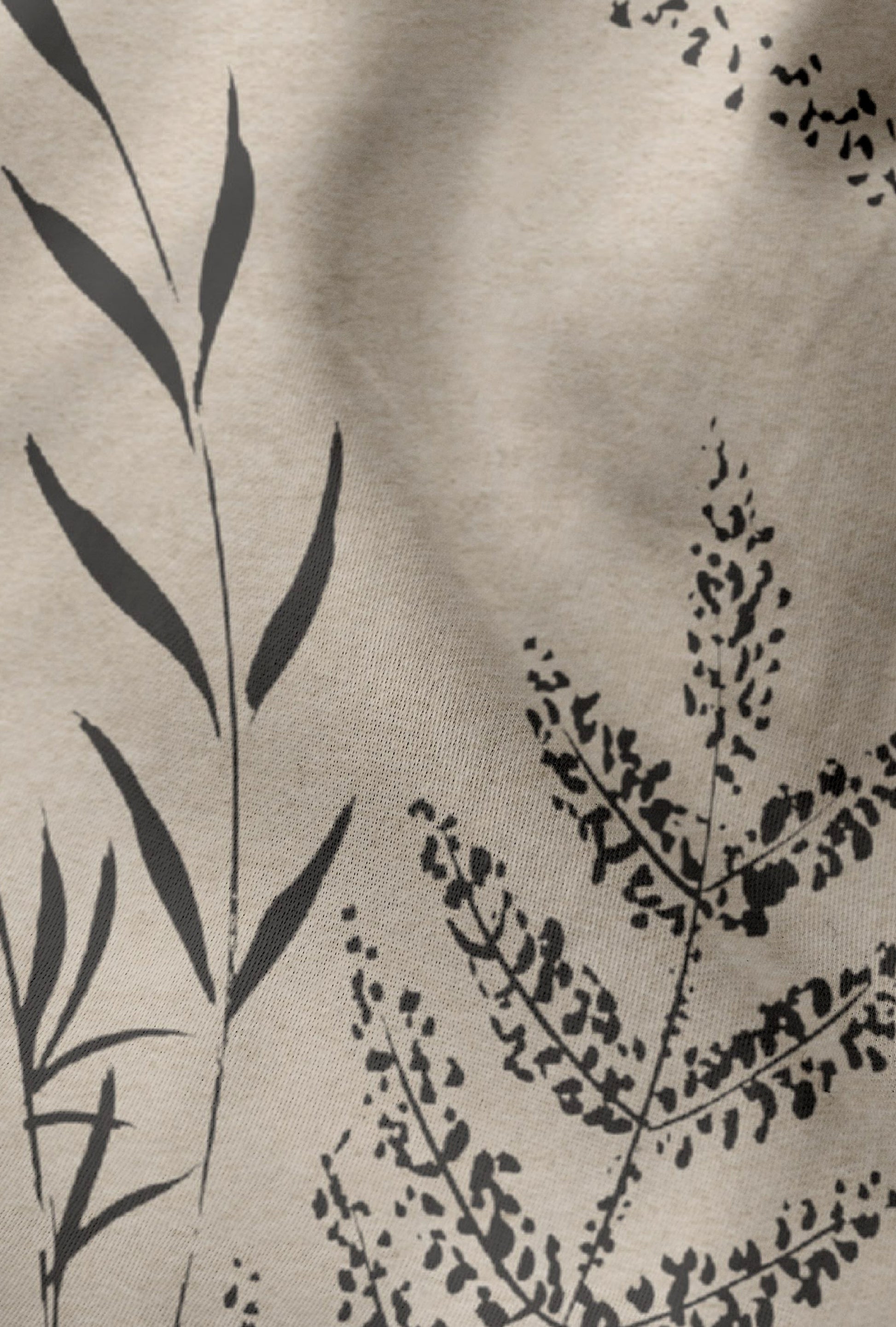 biberna Melange-Flanell Bettwäsche Kitt – Produktdetail