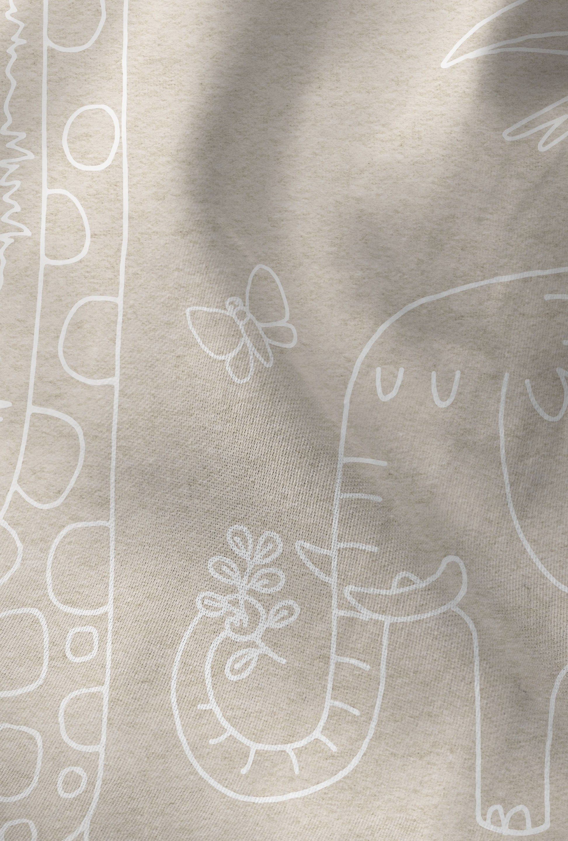 biberna Melange-Flanell Bettwäsche Kitt – Produktdetail