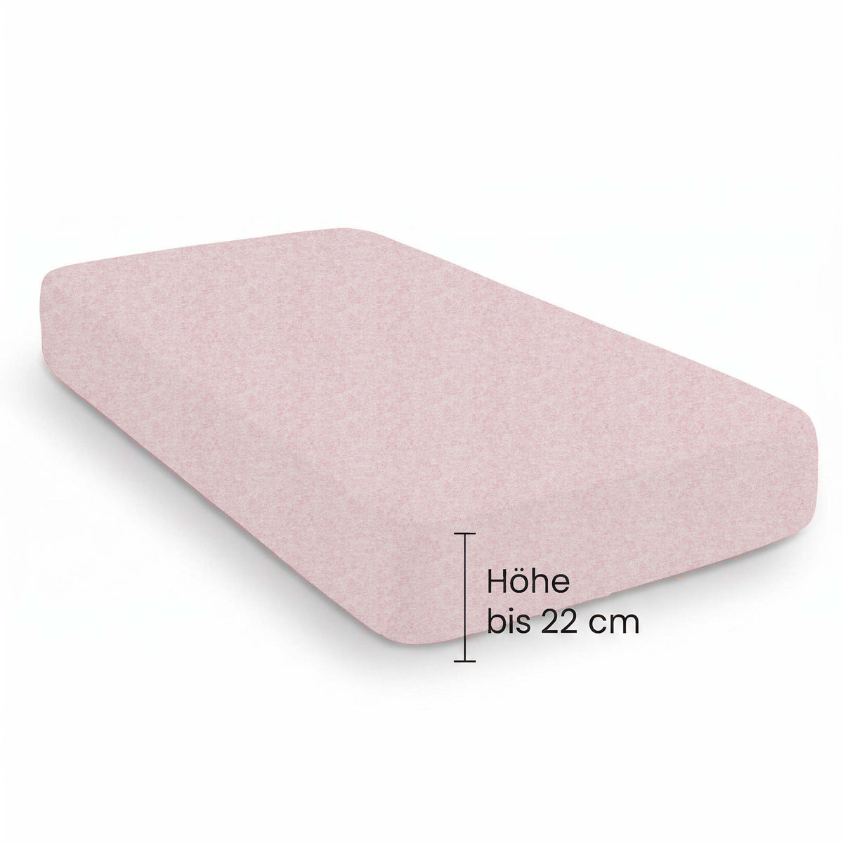 biberna Spannbetttuch – Steghöhe