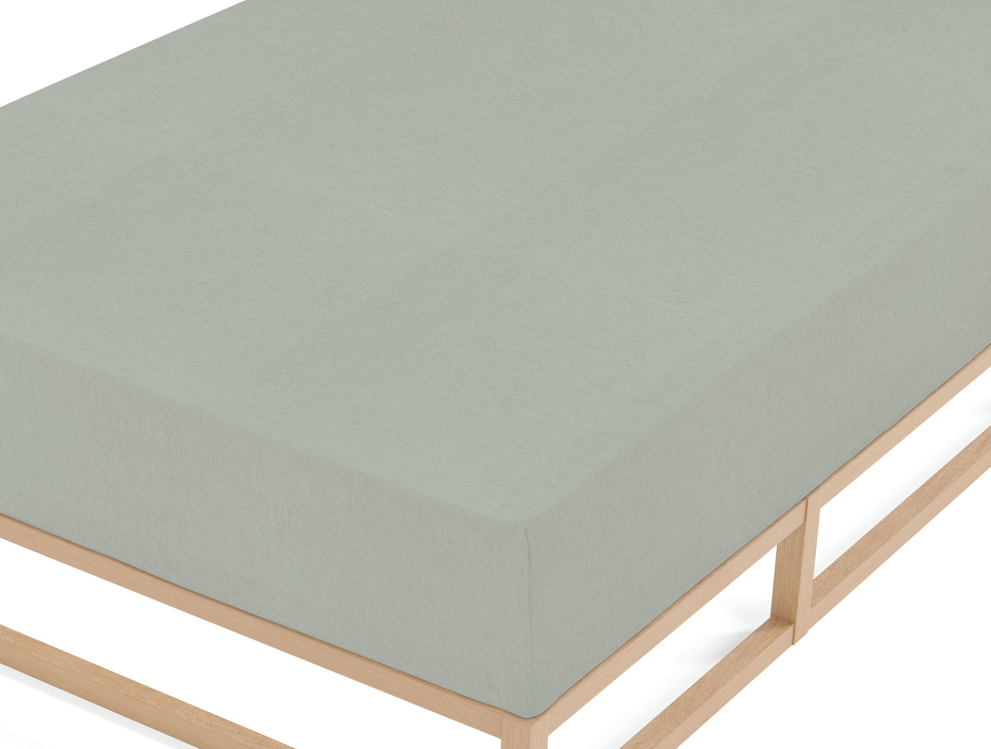 biberna Spannbetttuch – Detailaufnahme